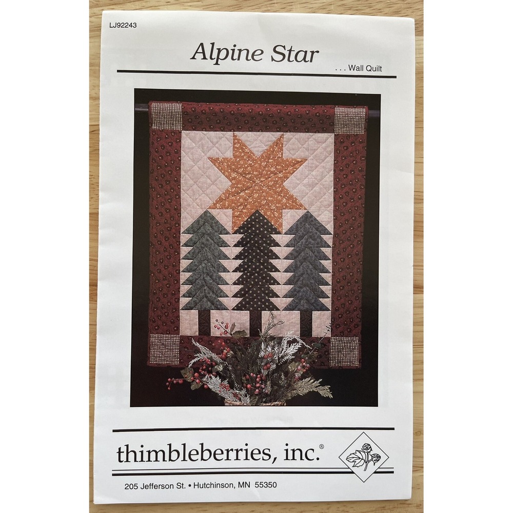 Alpine Star Wall Quilt Thimbleberries Pattern # LJ 92243‎